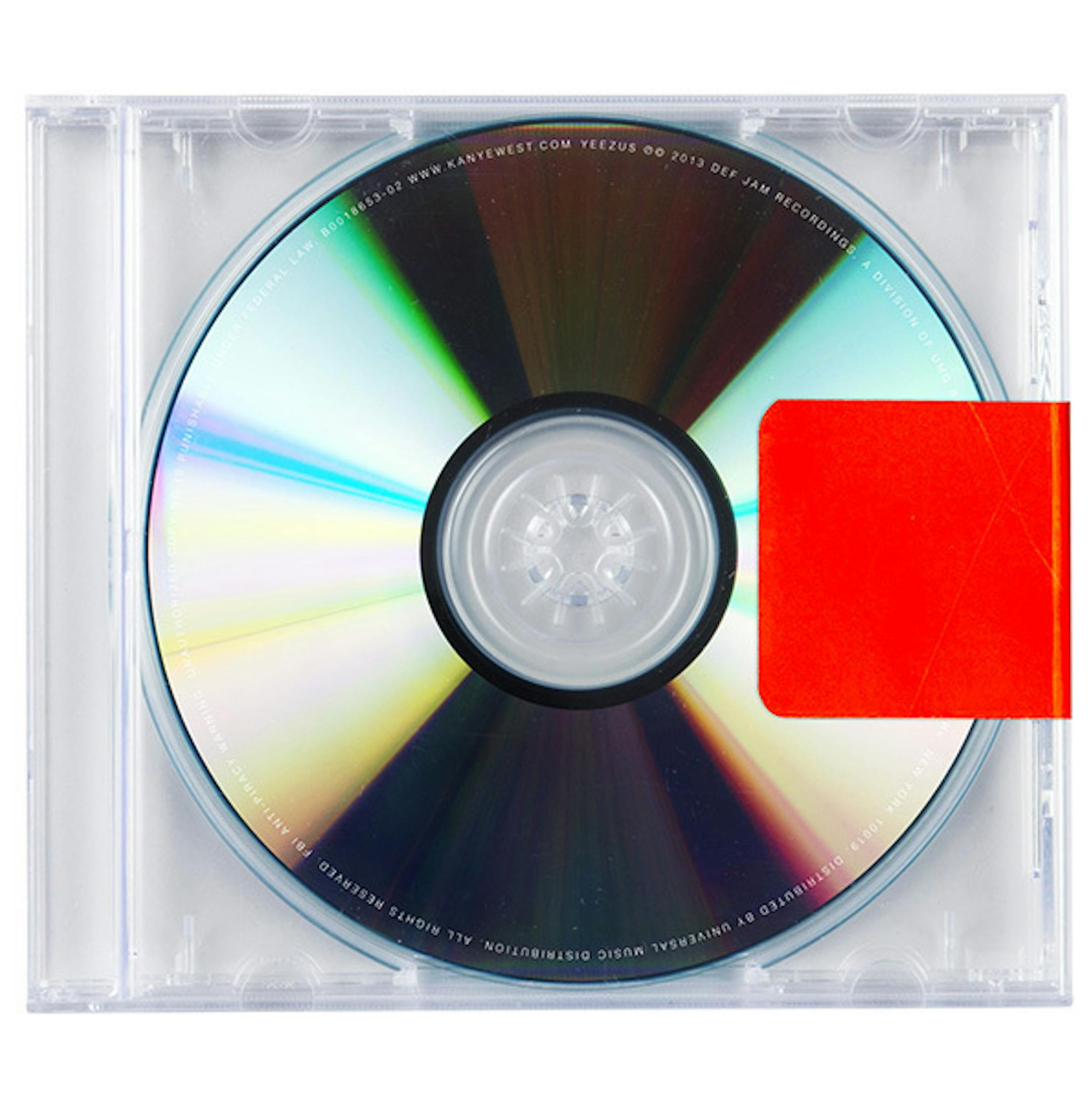 This CD cover image released by Def Jam Recordings shows "Yeezus," the latest release by Kanye West. (AP Photo/Def Jam Recordings) ORG XMIT: MIN2013061708273006