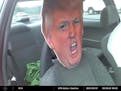 Motorist caught using Trump cutout to skirt HOV rules in Washington