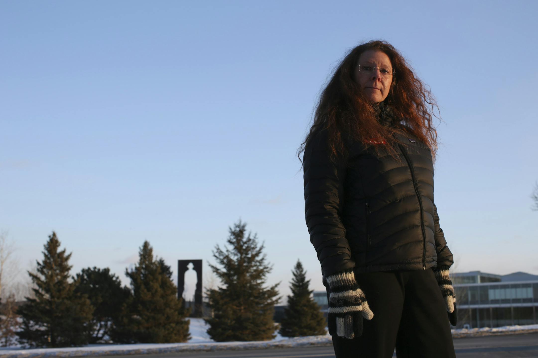 Dara Walter, photographed across the street from the General Mills headquarters in Golden Valley late Wednesday afternoon. ] JEFF WHEELER &#xef; jeff.wheeler@startribune.com General Mills laid off Dara Walter, a food scientist who'd worked on Cheerios and Ancient Grains granola bars. She was 52 and working in a highly specialized field when the job market was still much weaker than it is today. But Walter believed then -- and still does -- that General Mills is discriminating against older worke