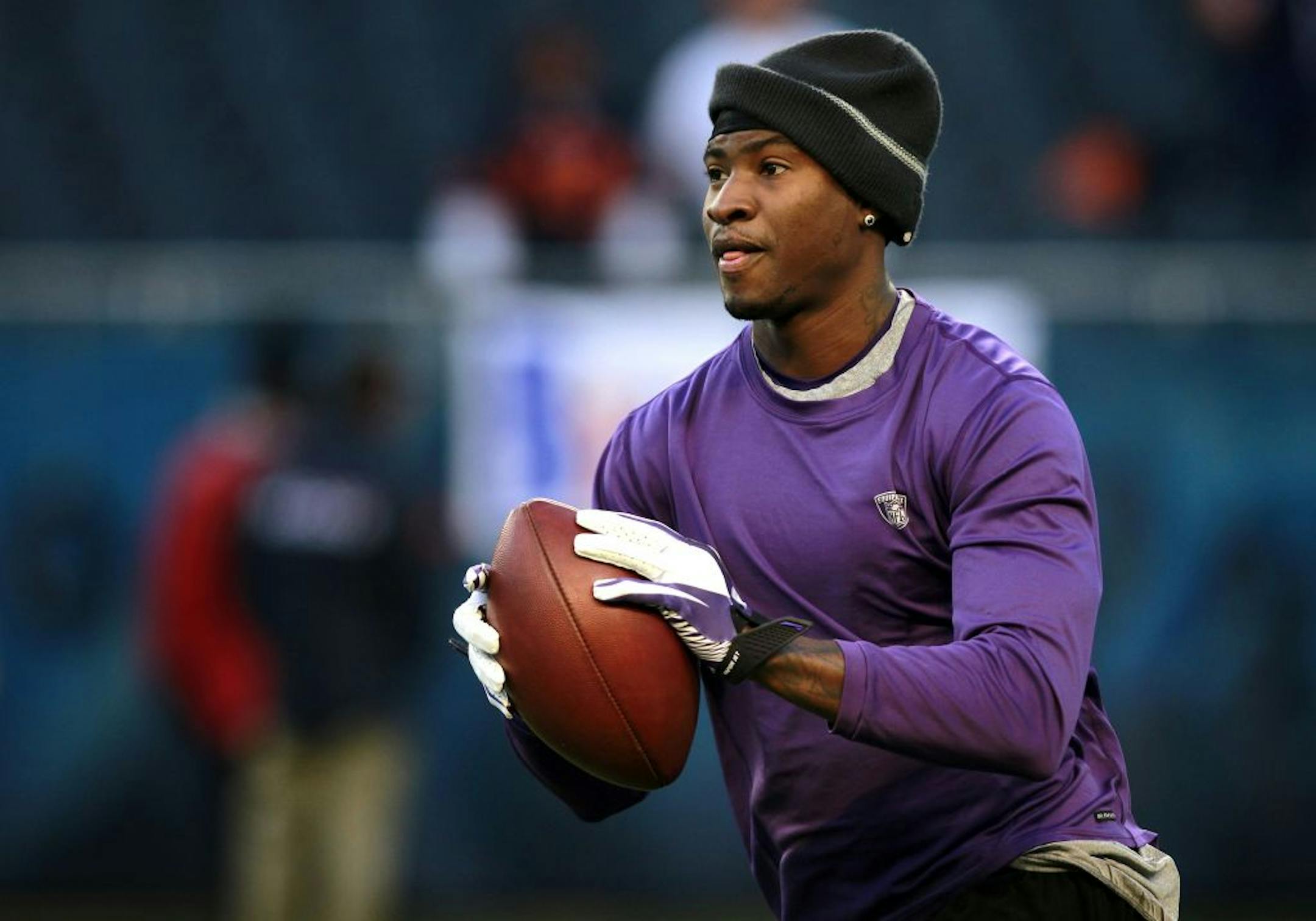 Vikings receiver Bernard Berrian