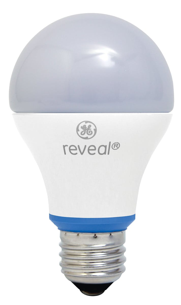 GE's new Reveal 60-watt equivalent LED bulb looks and works a lot like its familiar incandescent counterpart. (GE/MCT) ORG XMIT: 1147538