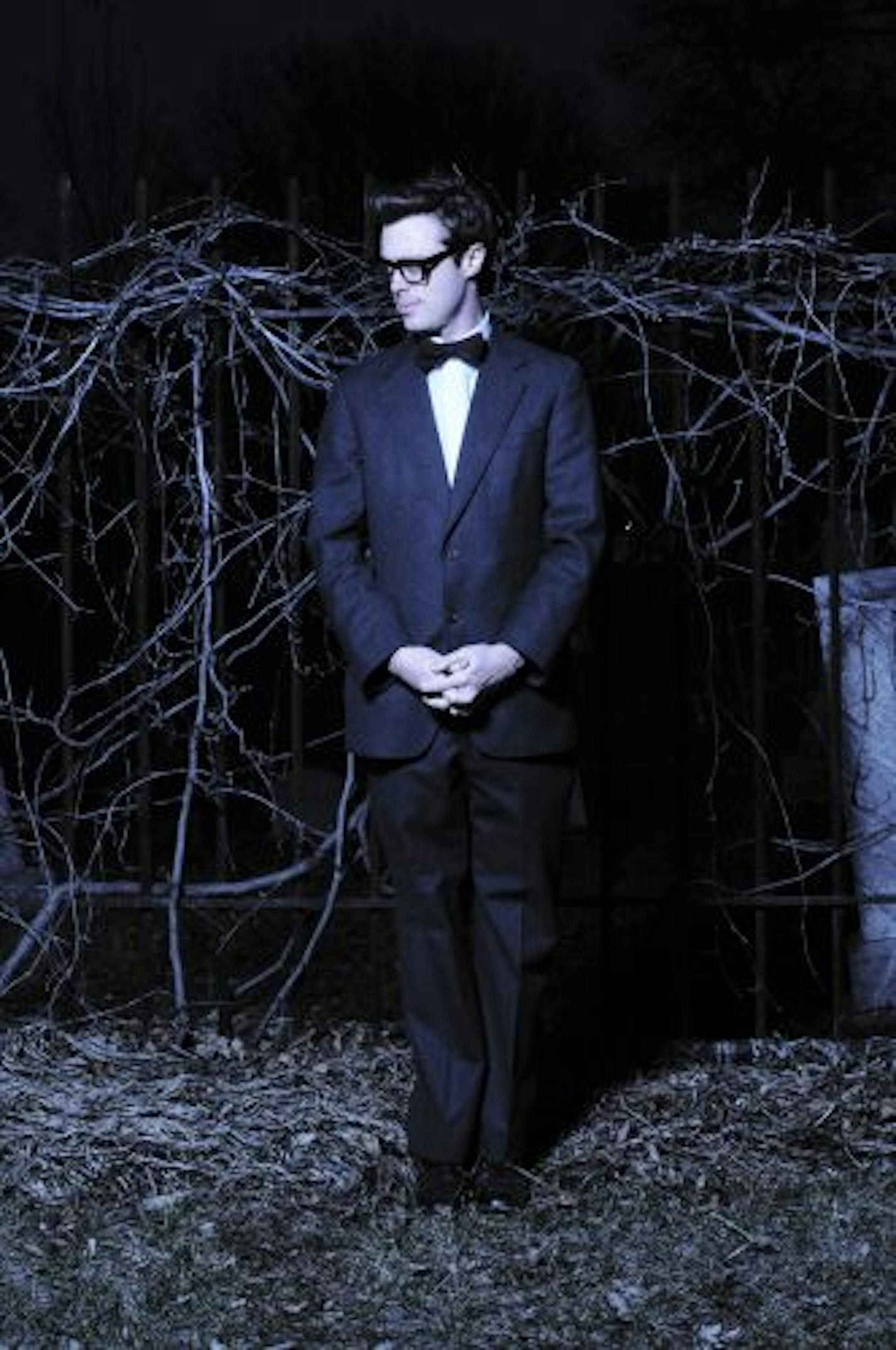 Jeremy Messersmith at the Minneapolis Pioneers and Soldiers Cemetery.