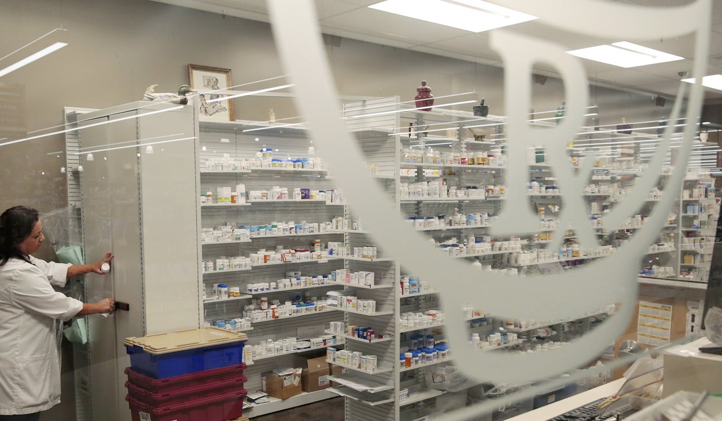 FILE -- A pharmacy in Rohnert Park, Calif., Sept. 17, 2015. The National Academy of Sciences called on Nov. 30, 2017 for sweeping changes in the pricing, sale and promotion of prescription drugs to make lifesaving treatments more affordable without discouraging the development of new medicines. (Ramin Rahimian/The New York Times)