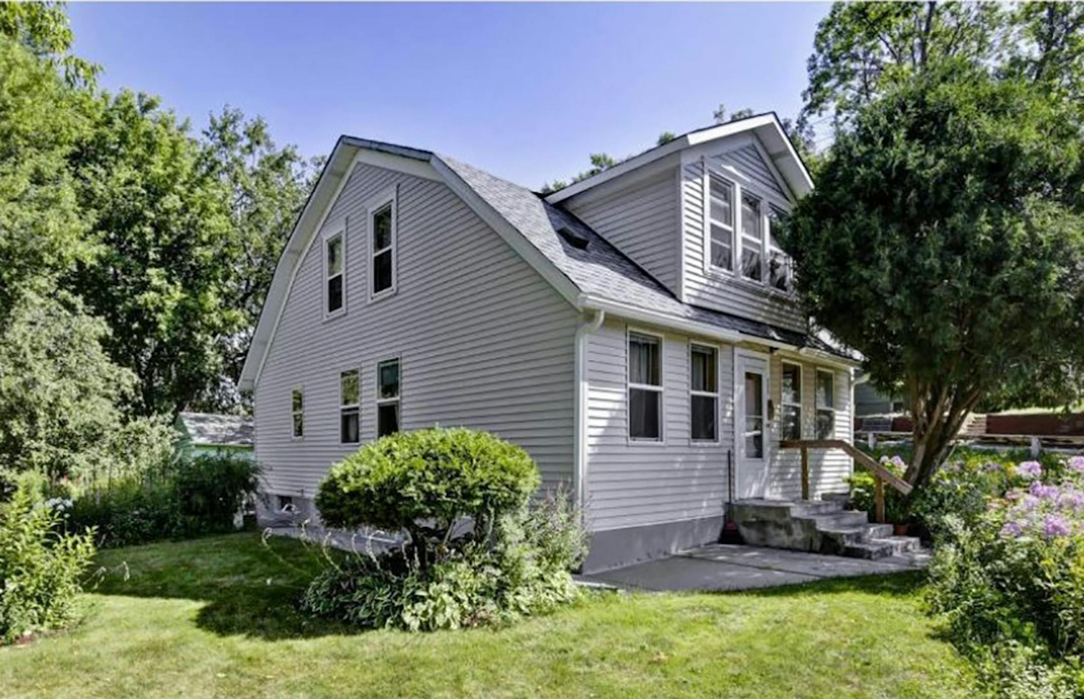Columbia Heights
Built in 1907, this two-bedroom, one-bath house has 1,163 square feet and features bedrooms on the upper and main level, formal dining room, den, full unfinished basement, perennial gardens and one-car detached garage. Listed by Mimi Ryerse, Edina Realty, 612-280-8284.