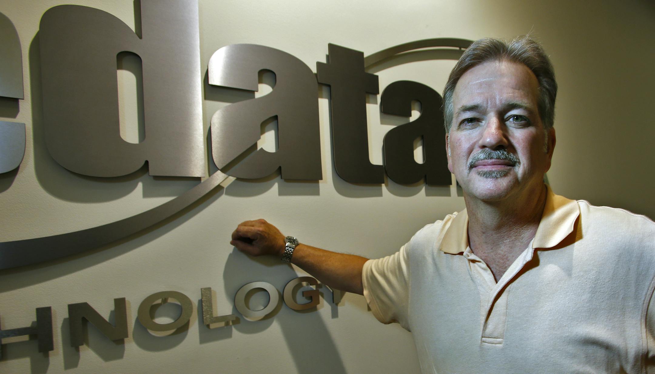 Chris Hanson, co-founder of The Databank Technology Exchange, at his downtown Minneapolis office. (MARLIN LEVISON/STARTRIBUNE(mlevison@startribune.com)