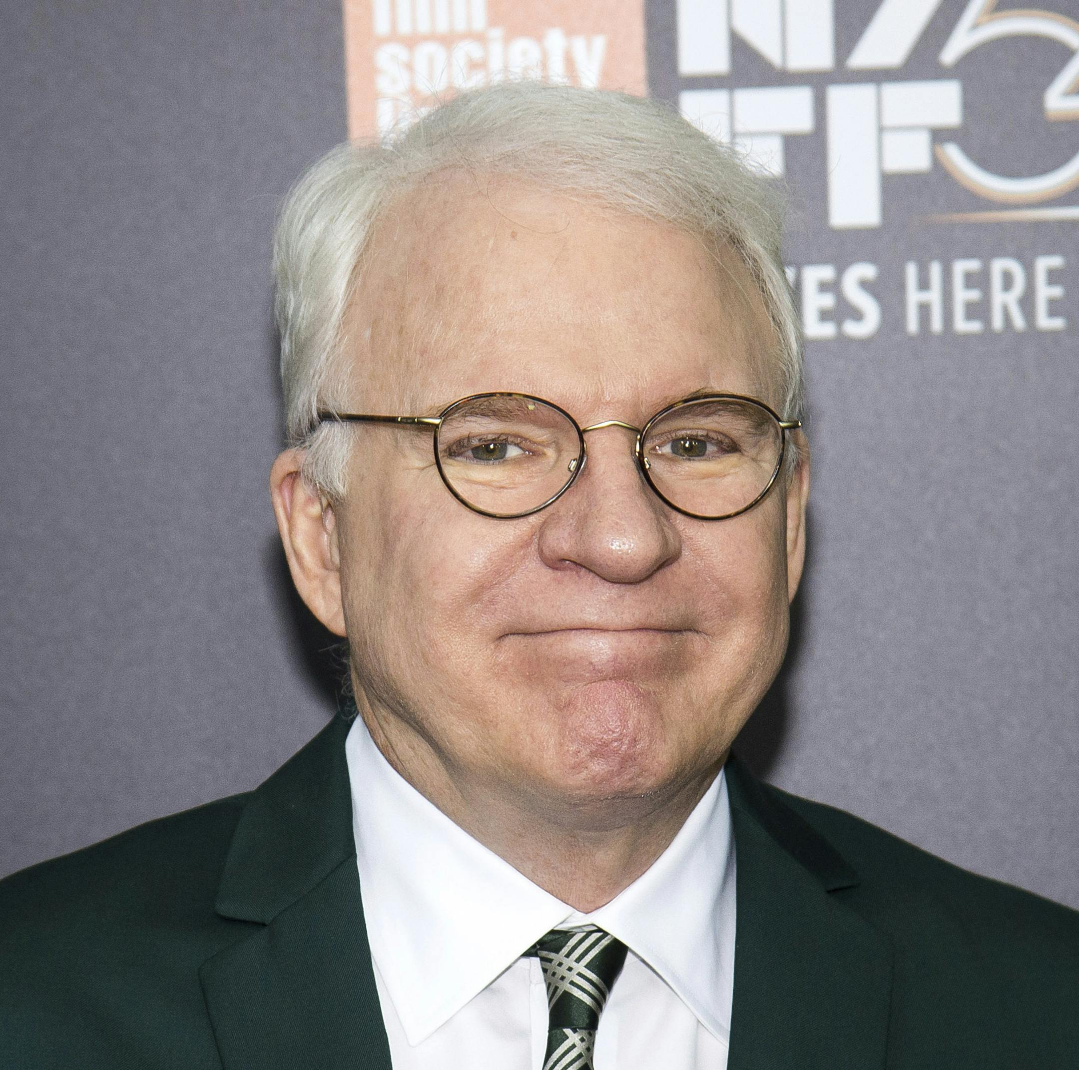 FILE - This Oct. 14, 2016 file photo shows Steve Martin at the world premiere of "Billy Lynn's Long Halftime Walk", during the 54th New York Film Festival in New York. Celadon Books announced Monday that Martin and New Yorker artist Harry Bliss were collaborating on the “ultimate cartoon book,” currently untitled. It’s scheduled for next year. (Photo by Charles Sykes/Invision/AP, File)