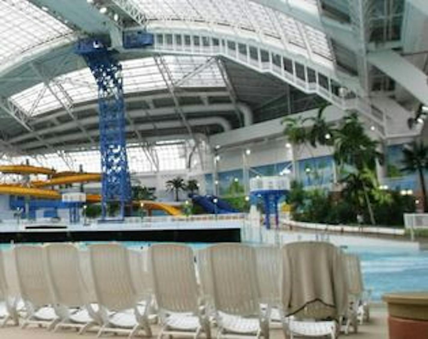 The water park at the West Edmonton Mall is operated by the Mall of America's owners.