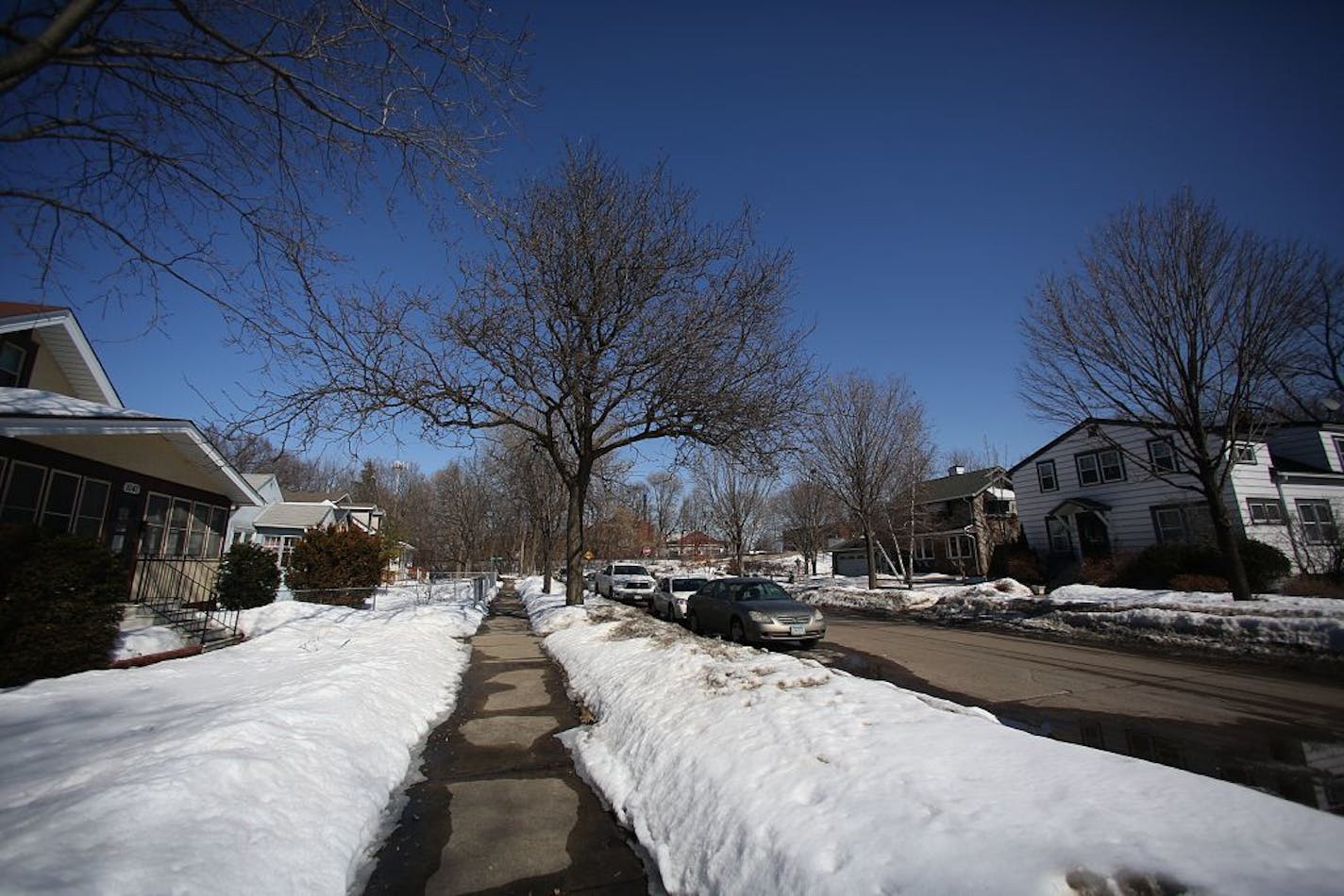 Homes along 20th Avenue SE are among those affected by the toxic chemicals.