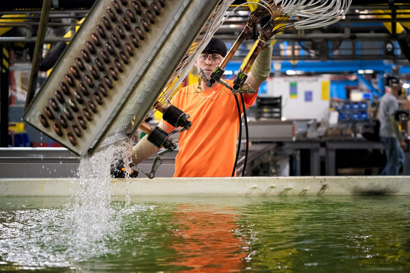 Daikin Applied North America added flexible shifts and other perks to help deal with the tight labor market. Pictured is the HVAC equipment plant in Faribault.