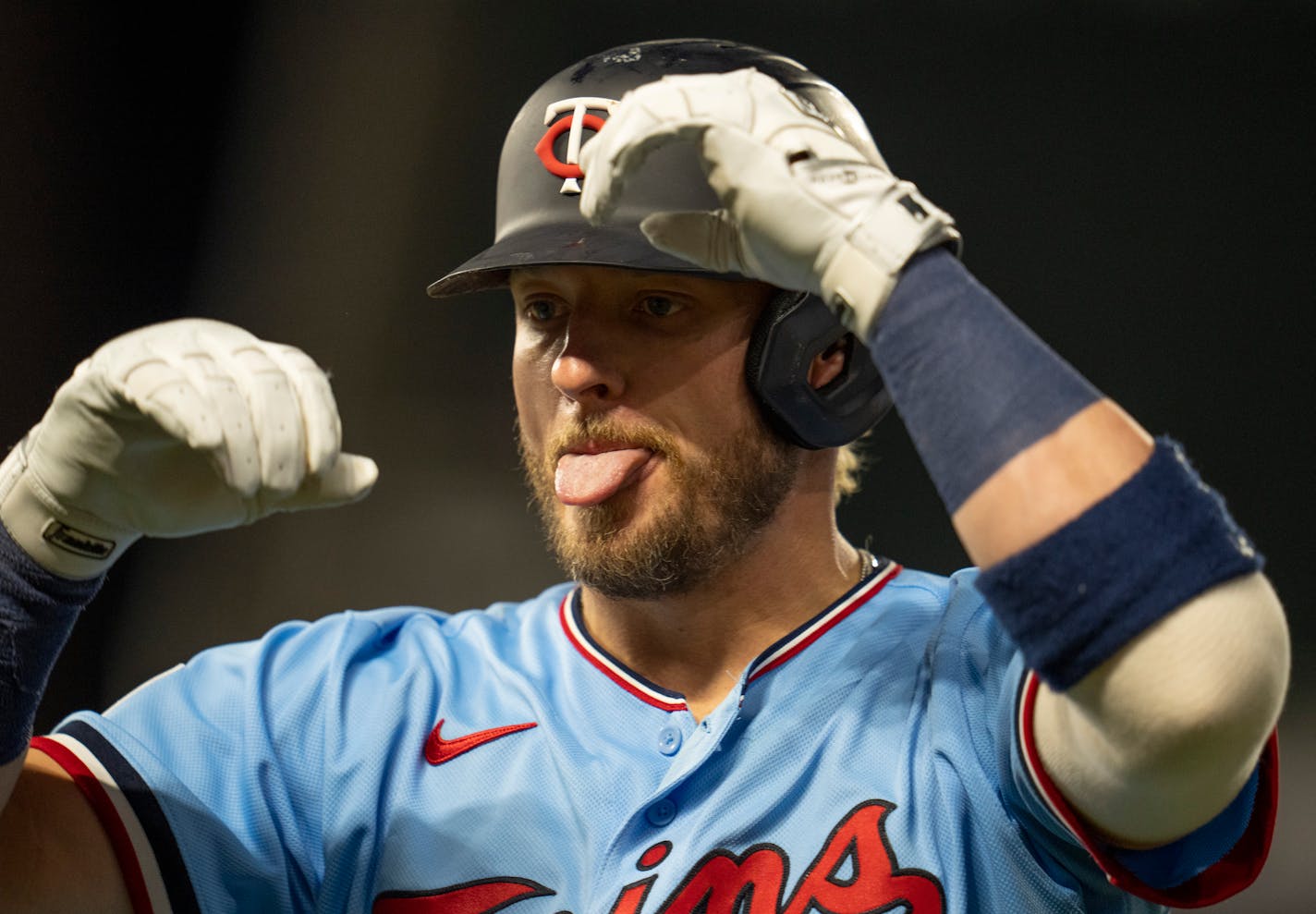 Minnesota Twins third baseman Josh Donaldson reacted after he flied out to right field to end the game. ] JEFF WHEELER • jeff.wheeler@startribune.com