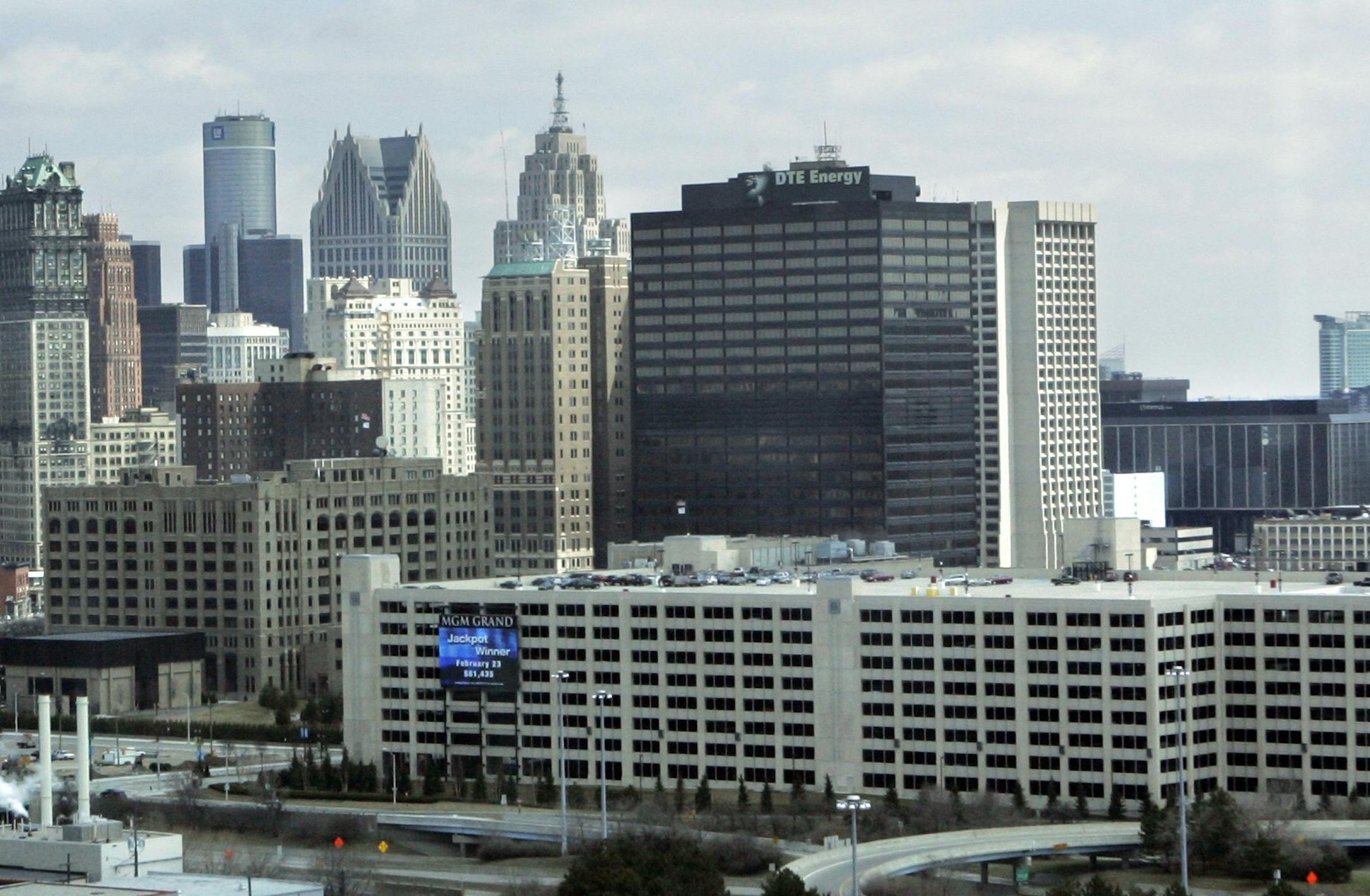 FILE- This April 9, 2008 file photo shows the city of Detroit. An attorney for Detroit is set to resume his opening statement, Wednesday, Sept. 3, 2014, at the cityís historic bankruptcy trial, after telling the judge on the first day that the cityís plan to restructure billions of dollars in debt is needed to free up funds to provide services to residents and allow it to survive. (AP Photo/Carlos Osorio, file)