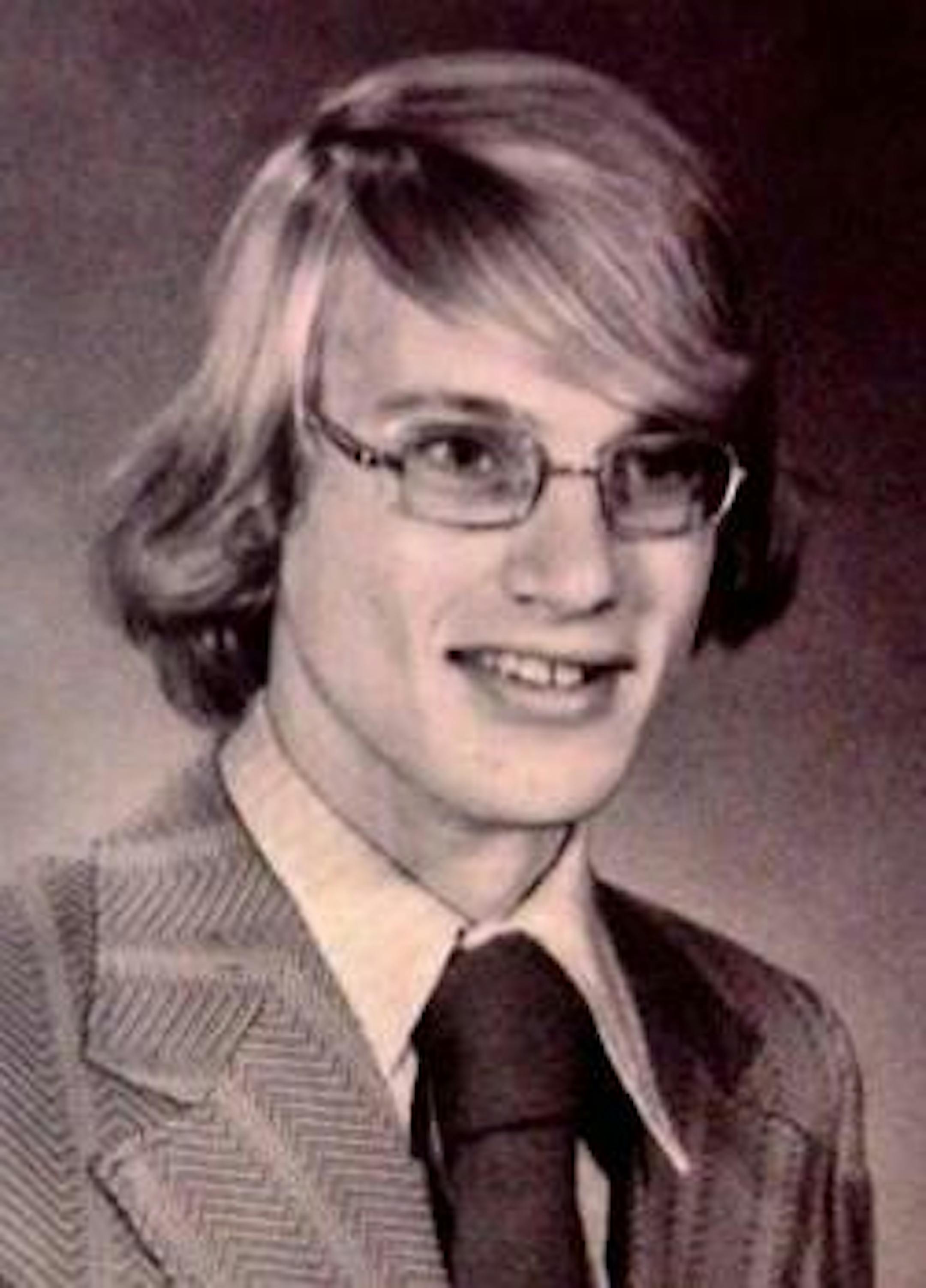 Rybak said he had more heart damage at his junior prom. Photo of 1974 Breck School yearbook taken by Tane Danger