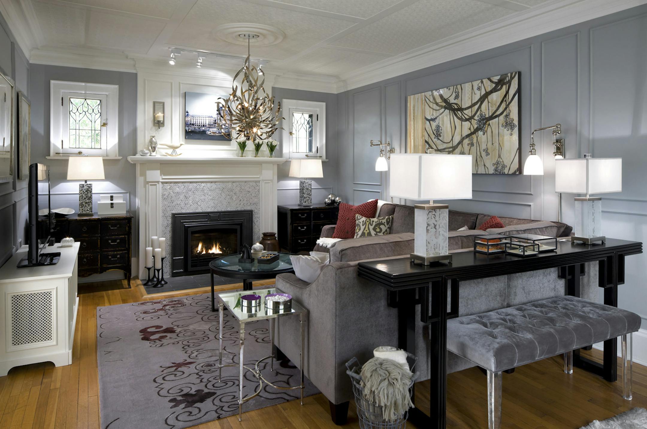 SH12L075CANDICETELLSALL Dec. 10, 2012 -- This space seems twice as big as it did before the renovation, and there is a purpose to every single corner. (SHNS photo courtesy HGTV)