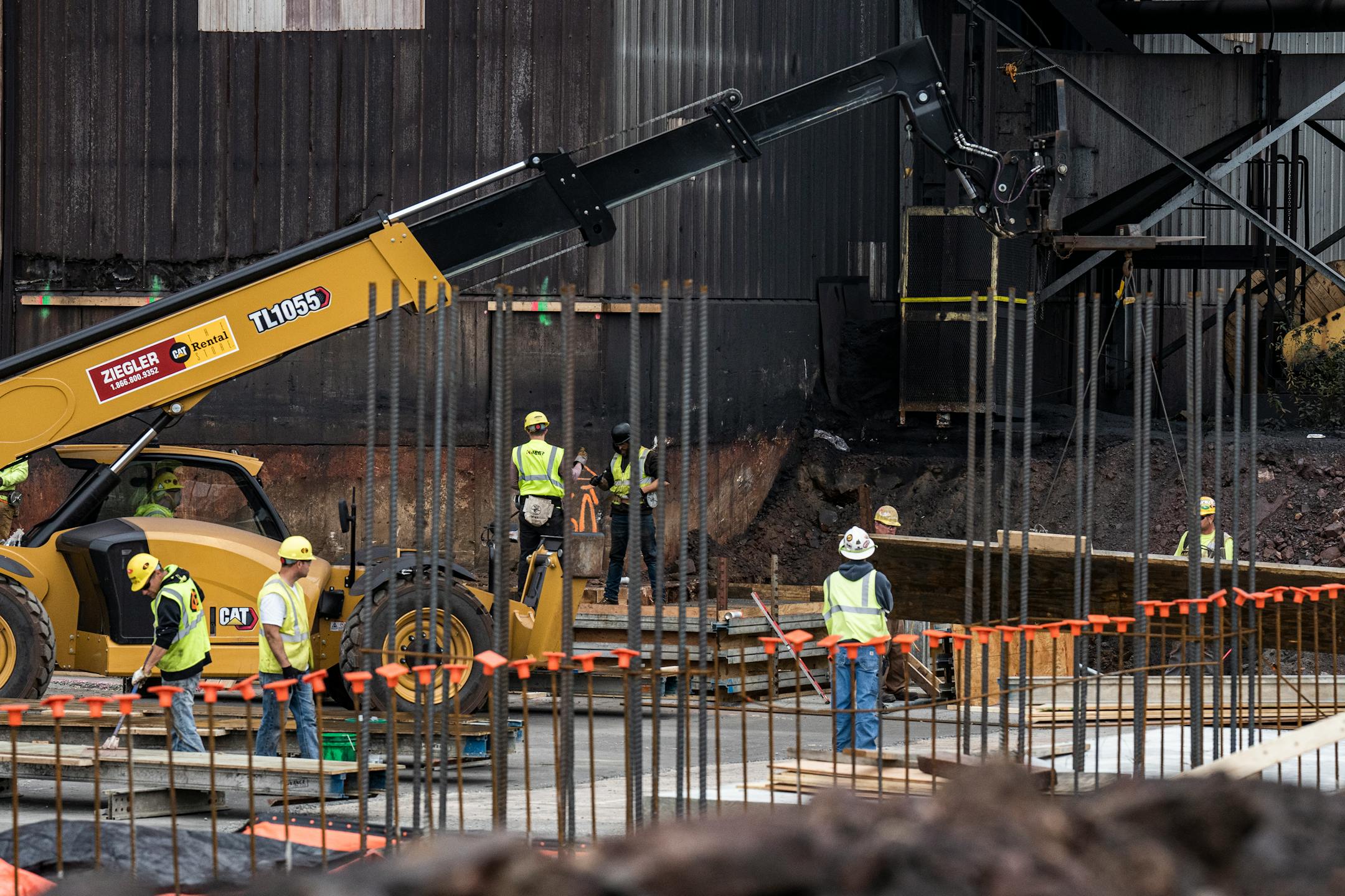 U.S. Steel is building a new direct-reduced iron facility within its Keewatin operations.