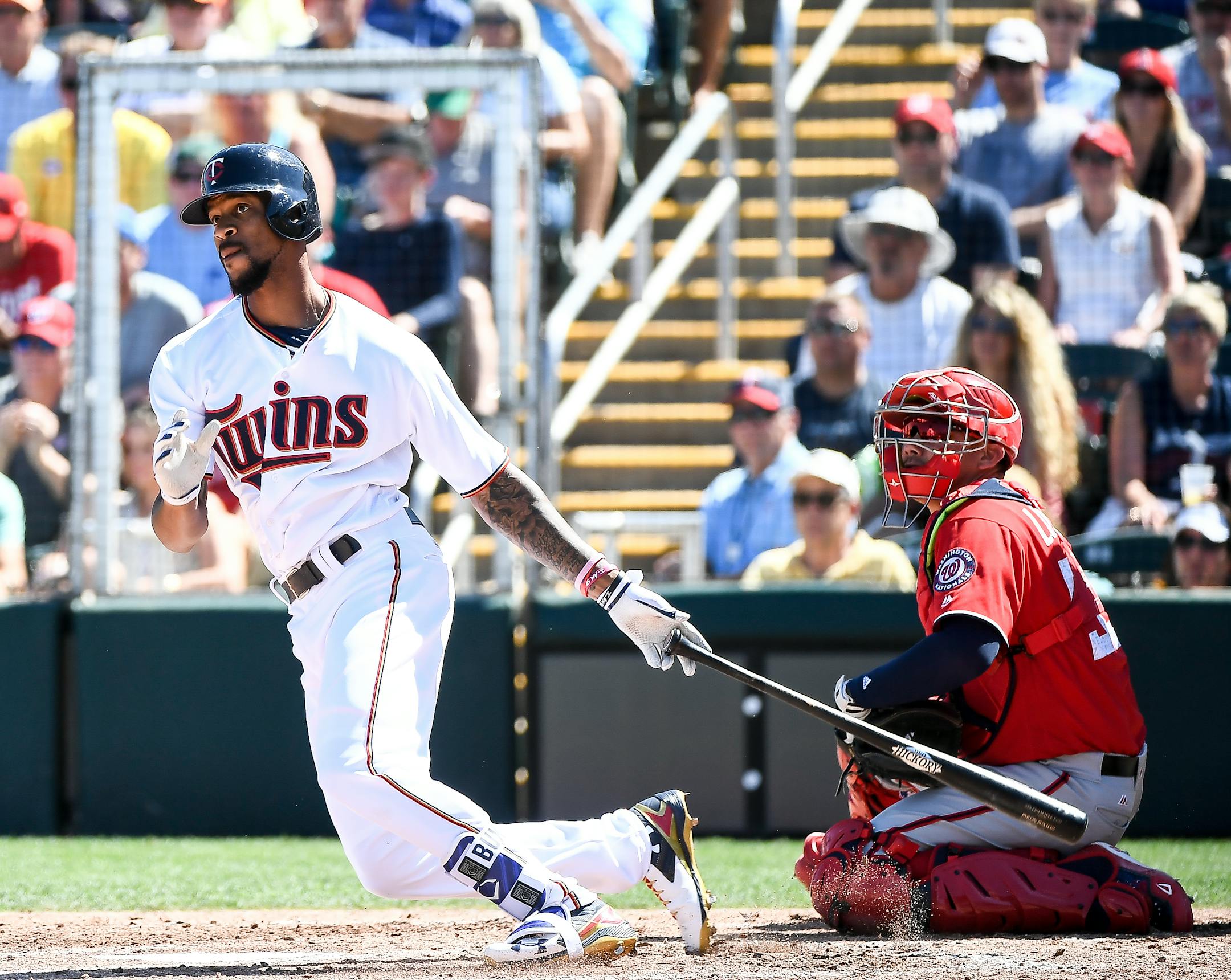 Twins center fielder Byron Buxton