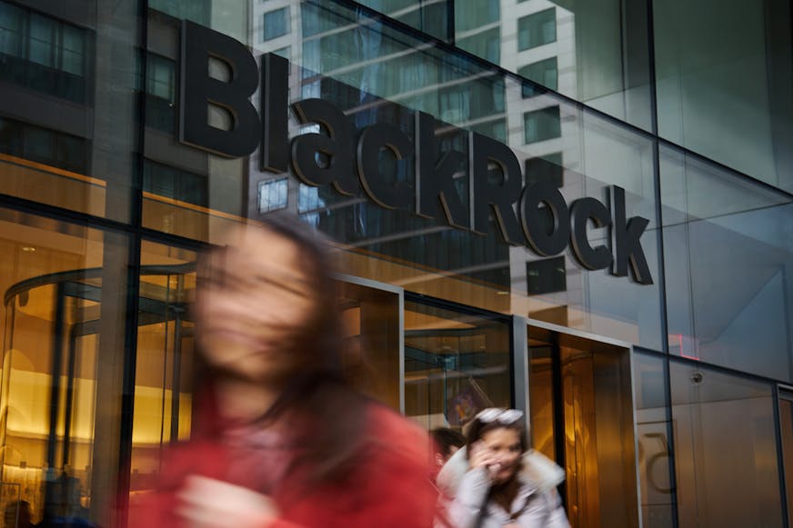 The BlackRock headquarters in New York