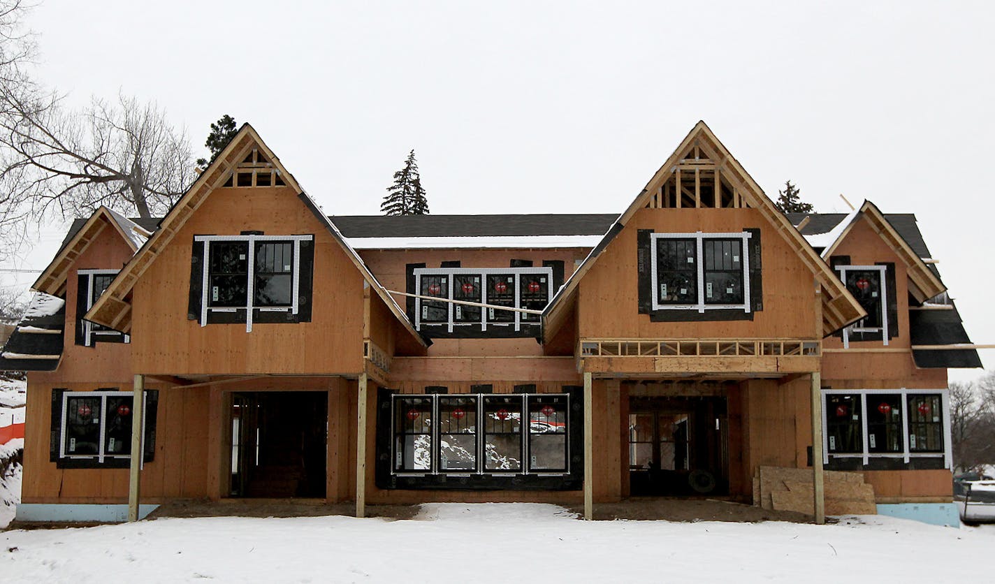 This home in the Lake Forest neighborhood of St. Louis Park is one of a relative handful of teardowns in the city. But builders say they expect the number of teardowns to grow.