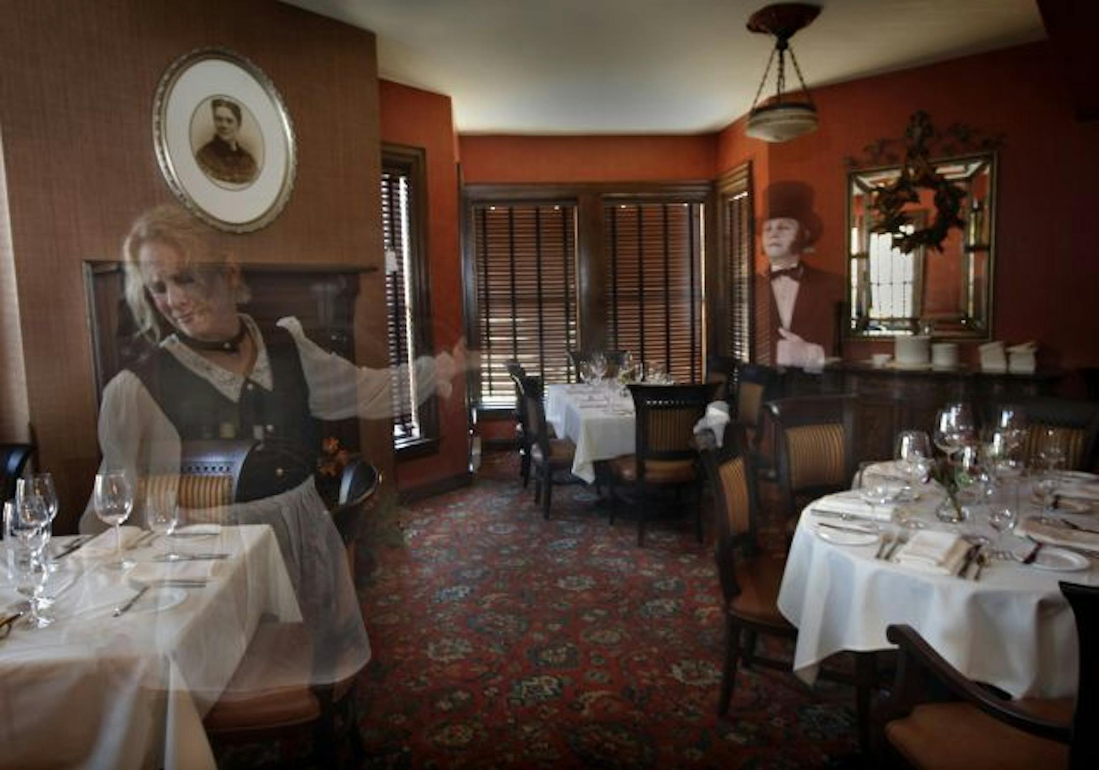 The "spirits" of Joseph Forepaugh and his ill-fated lover, Molly the maid, are said to roam the rooms at Forepaugh's restaurant, rated one of the top haunted places in the Twin Cities.