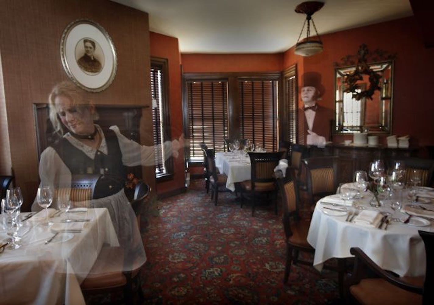 The "spirits" of Joseph Forepaugh and his ill-fated lover, Molly the maid, are said to roam the rooms at Forepaugh's restaurant, rated one of the top haunted places in the Twin Cities.