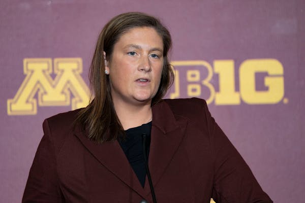 Lindsay Whalen is 60-57 in four seasons as Gophers women’s basketball coach, including 28-44 in the Big Ten.