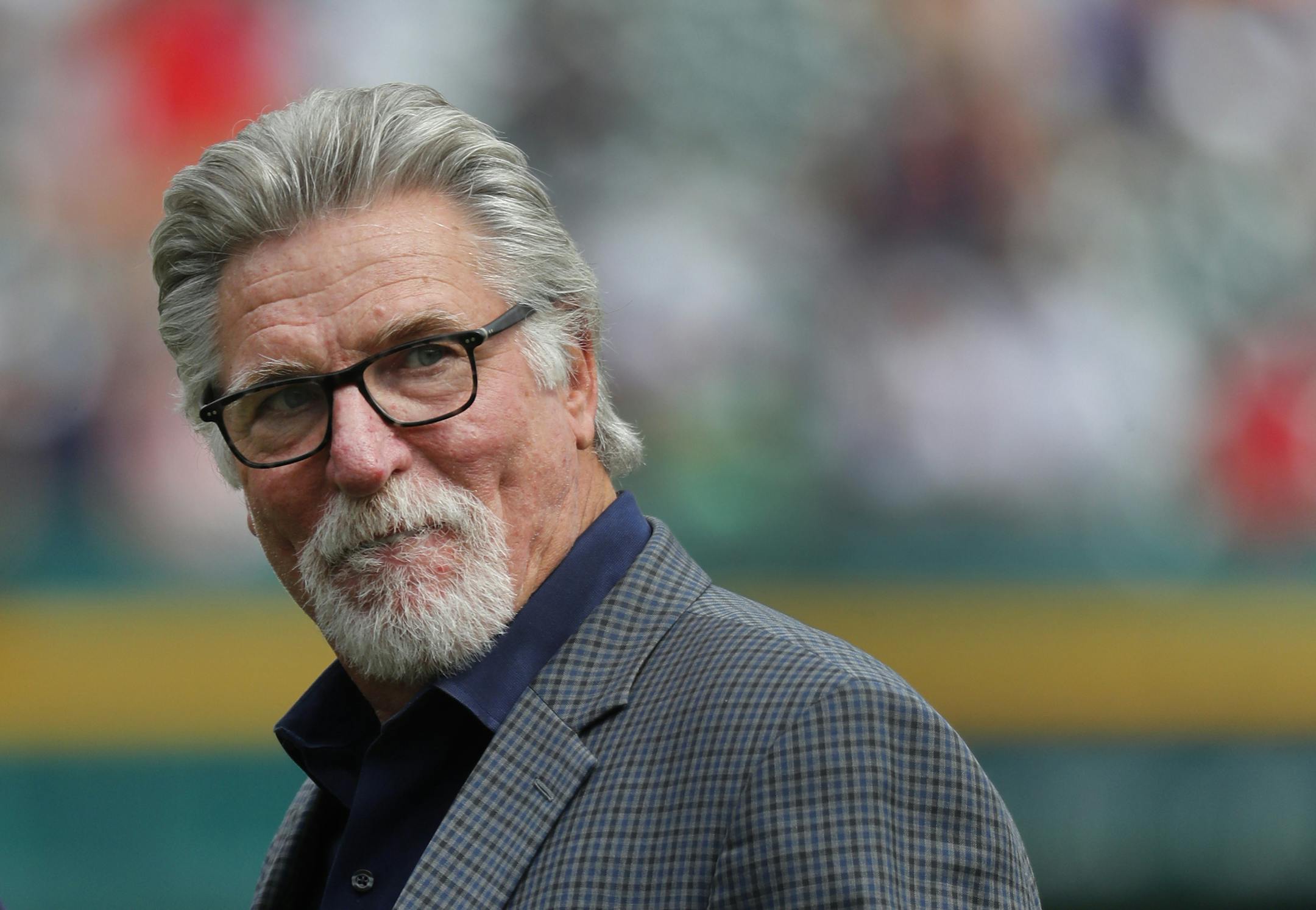 FILE - In this June 3, 2017, file photo, former Detroit Tigers pitcher Jack Morris watches a baseball game between the Tigers and the Chicago White Sox in Detroit. Former Tigers teammates Morris and Alan Trammell were elected to the baseball Hall of Fame on Sunday, Dec. 10, 2017, completing the journey from Motown to Cooperstown. (AP Photo/Paul Sancya, File)