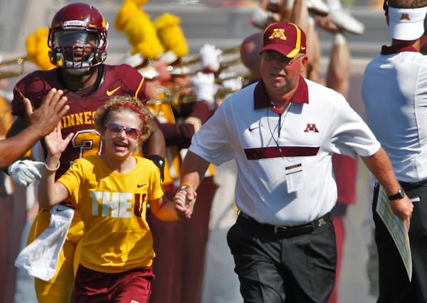 'Marvelous Mia' is all grown up, and back at Gophers games