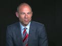 In this image from video, Michael Avenatti, attorney and spokesperson for adult film star Stormy Daniels, listens to a reporters' question during an i