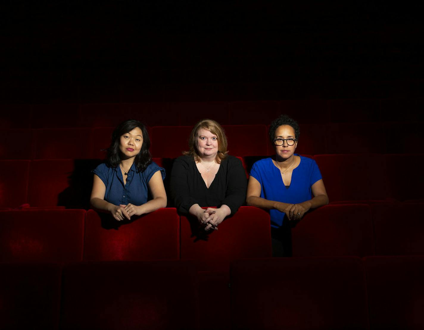 (From left) Sheena Jason Kelley, Jennifer Liestman and Kelli Foster Warder pose for a portrait in the McGuire Proscenium in the Guthrie Theater in Minneapolis, MN. ALEX KORMANN &#xa5; alex.kormann@startribune.com "We hope that everyone who walks through the door is 'the one'," Jennifer Liestman said. This trio of powerful women are in charge of casting actors and actresses for many performances in the Twin Cities. "A lot of people think it's us vs. them and it's not. We are cheering on everyone