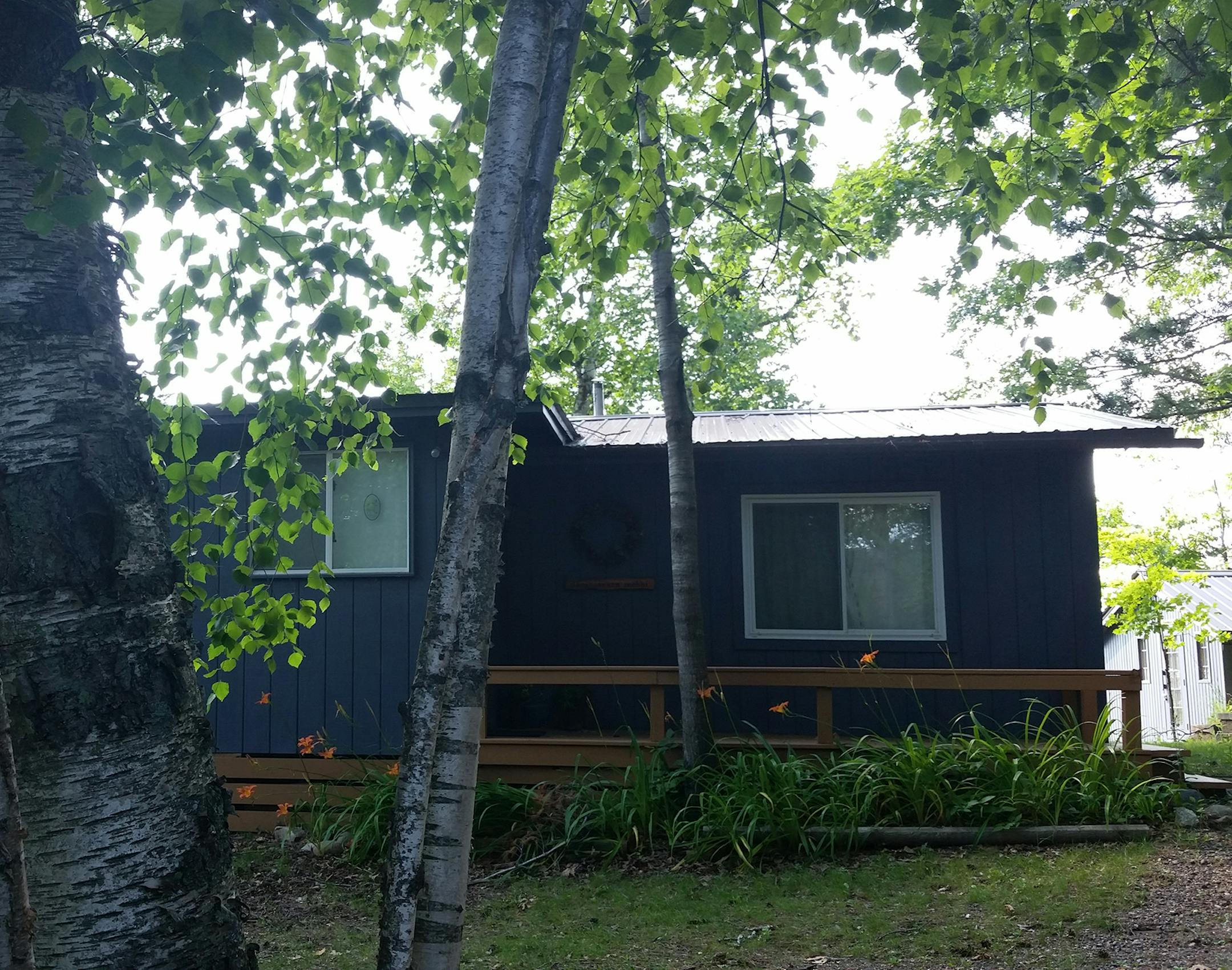 Shirley Lake Barber cabin for Outdoors Weekend.