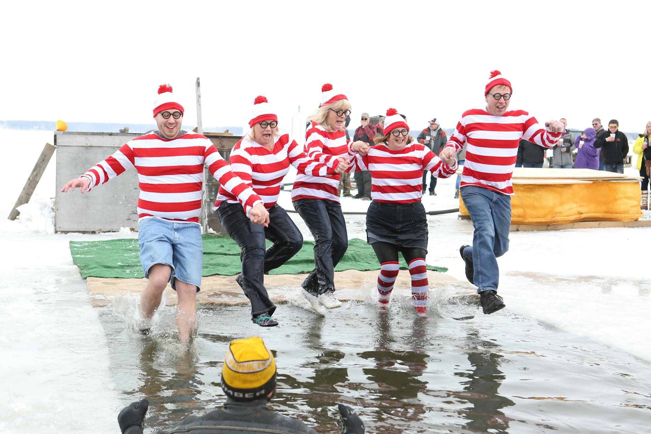 A polar plunge will be on the agenda at Otter Tail County's giant outdoor Super Bowl party. The county expects thousands to watch the game outdoors on frozen Otter Tail Lake.