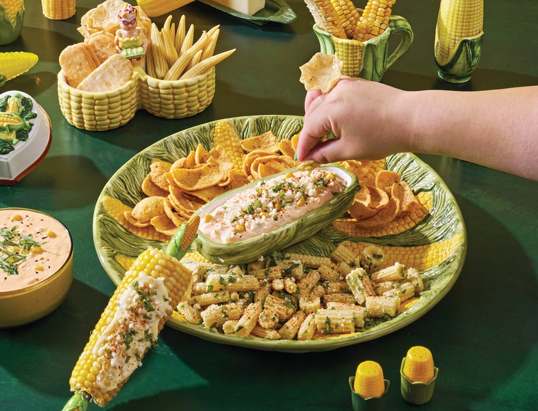 Sweet corn is the star of Elote to Love Dip from “Big Dip Energy.”