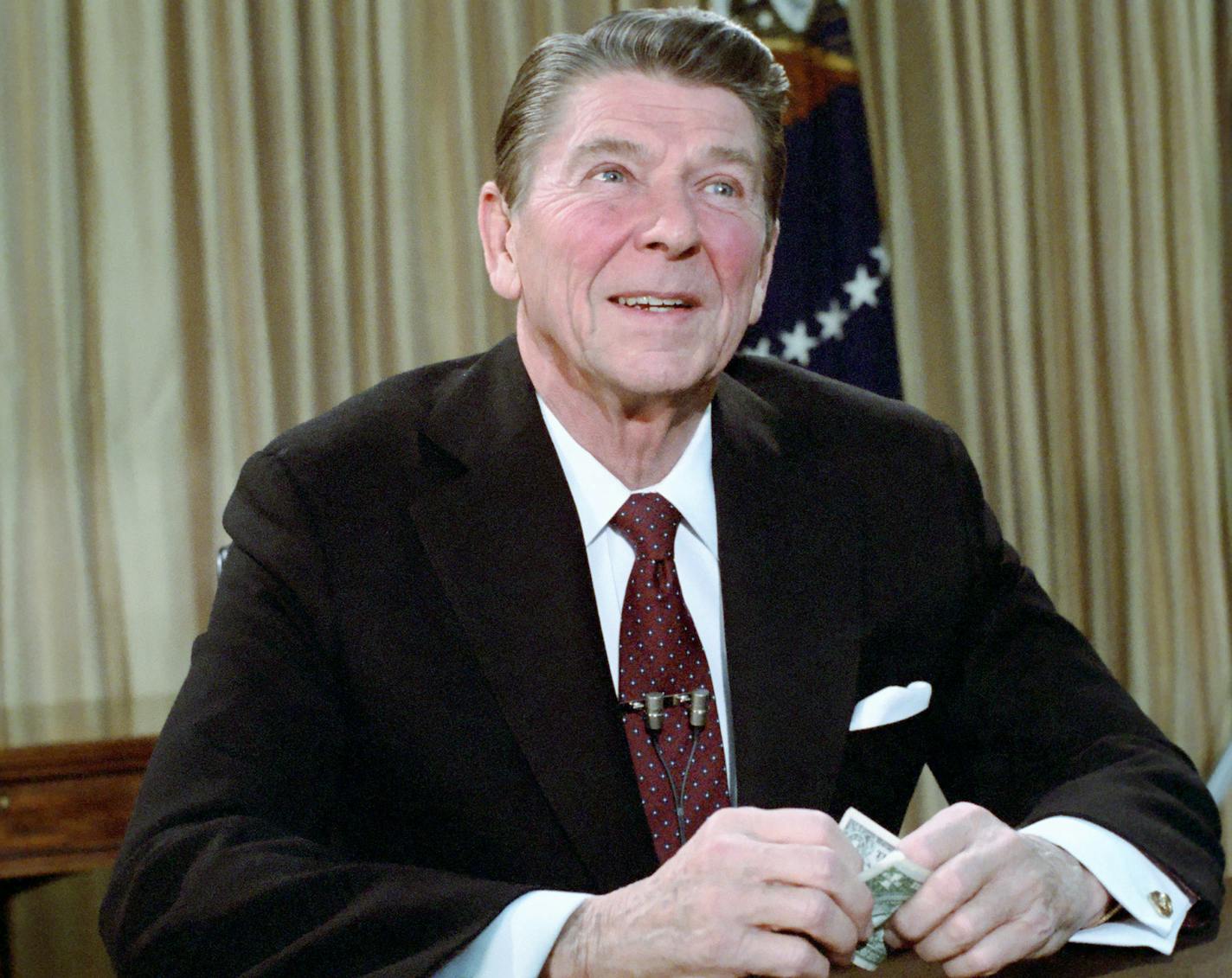 Take a closer look at the 40th president in the four-part documentary "The Reagans."