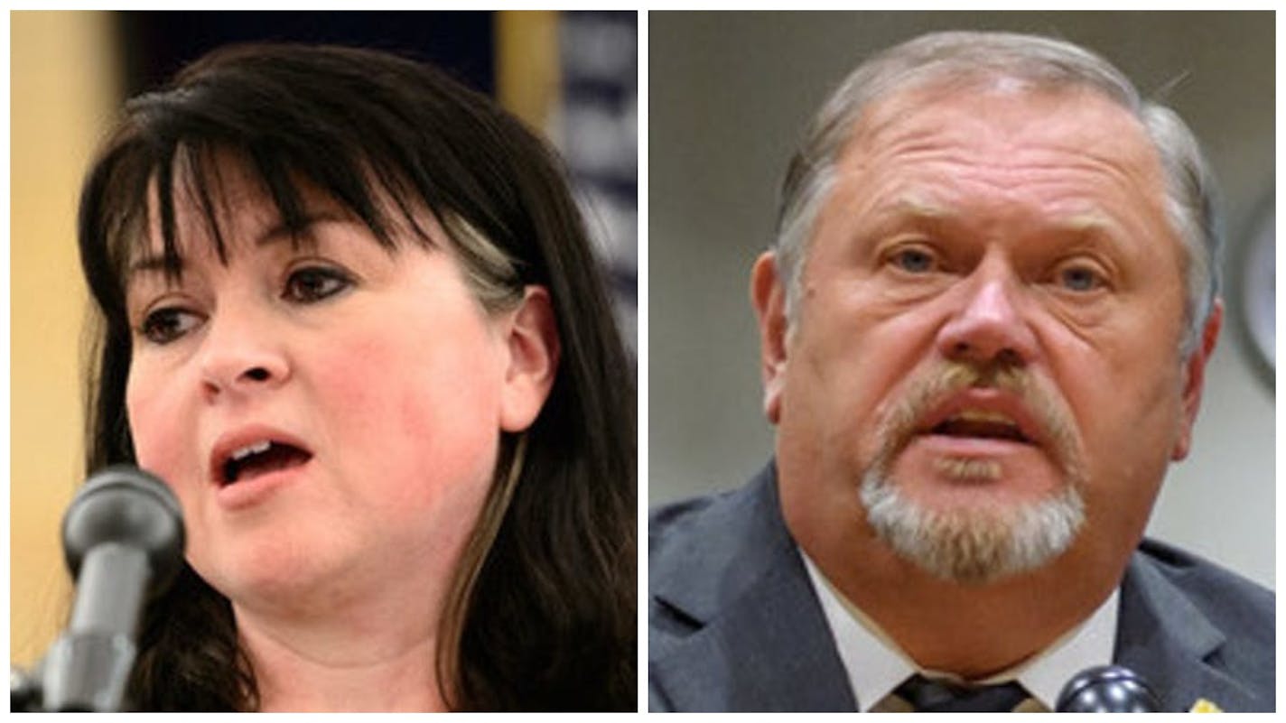 DFL. Sen. Susan Kent of Woodbury is challenging Senate Minority Leader Tom Bakk.