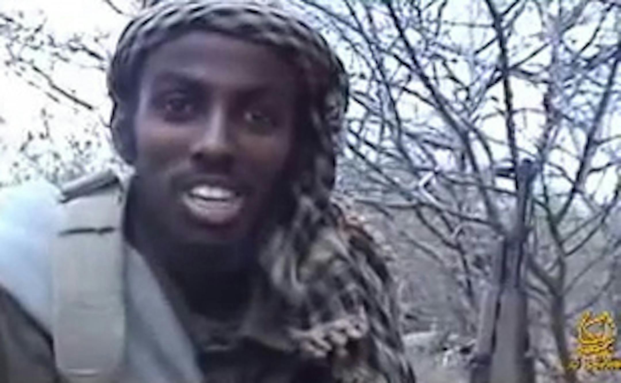 A screen grab from a Al-Shabab video called "Minnesota's Martyrs: Path to Paradise". The video features three young Minnesotans who traveled to Somalia to fight for the terror organization Al-Shabab and, ultimately, to die for their cause.