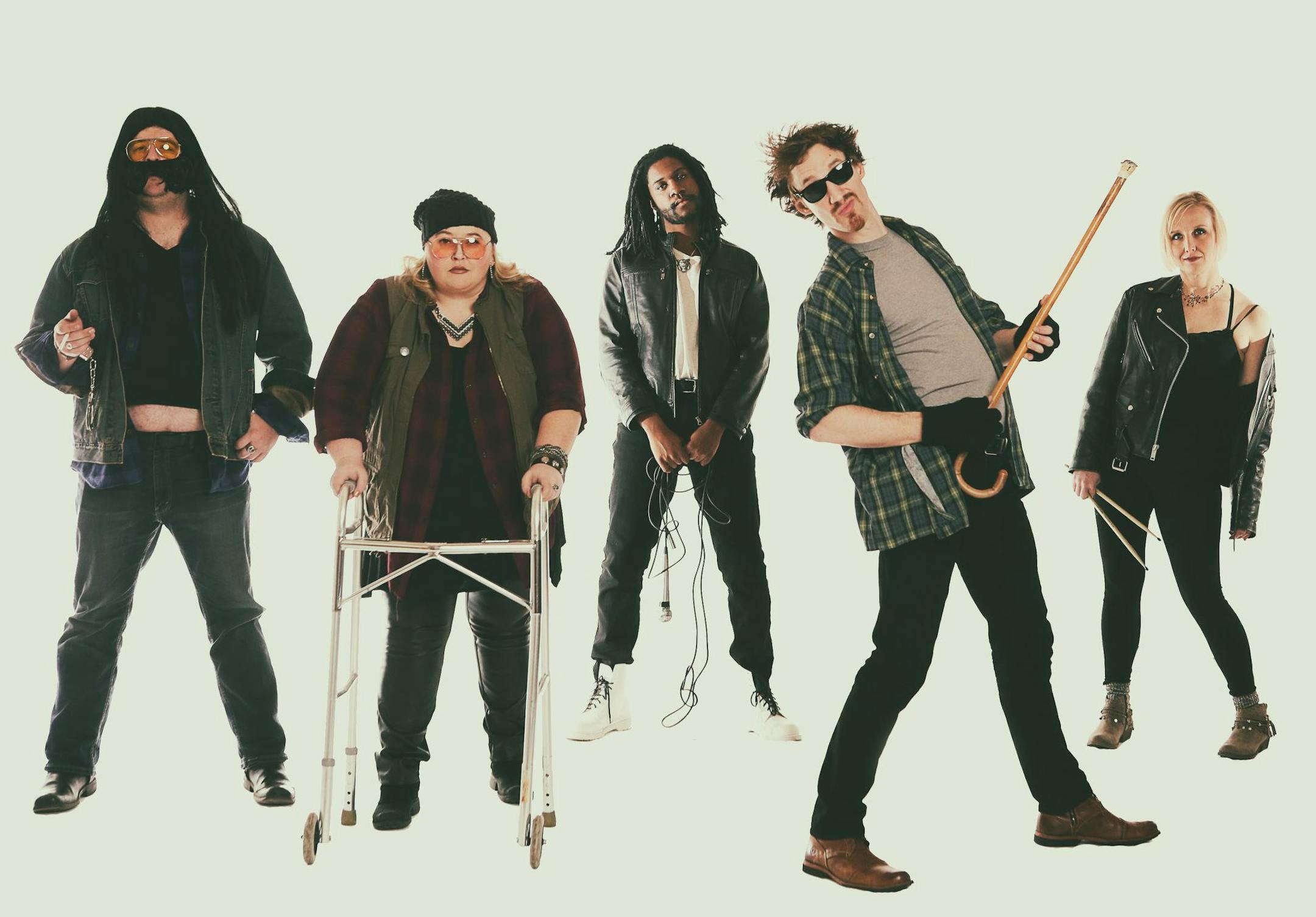 The cast of "Age Against the Machine: BNW's Greatest Hits."