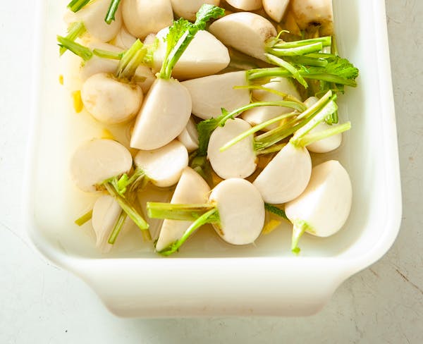 Recipe: Ginger Pickled Turnips