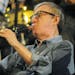 U.S. film director and actor Woody Allen plays clarinet during a concert of his Band in Prague, Saturday, Dec. 20, 2008.