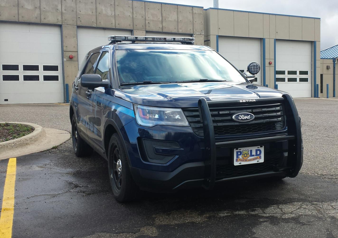 West St. Paul Police Department is the latest police department to join in with the Place of Last Drink program, and have added special squad car plates to get out the word about the program.