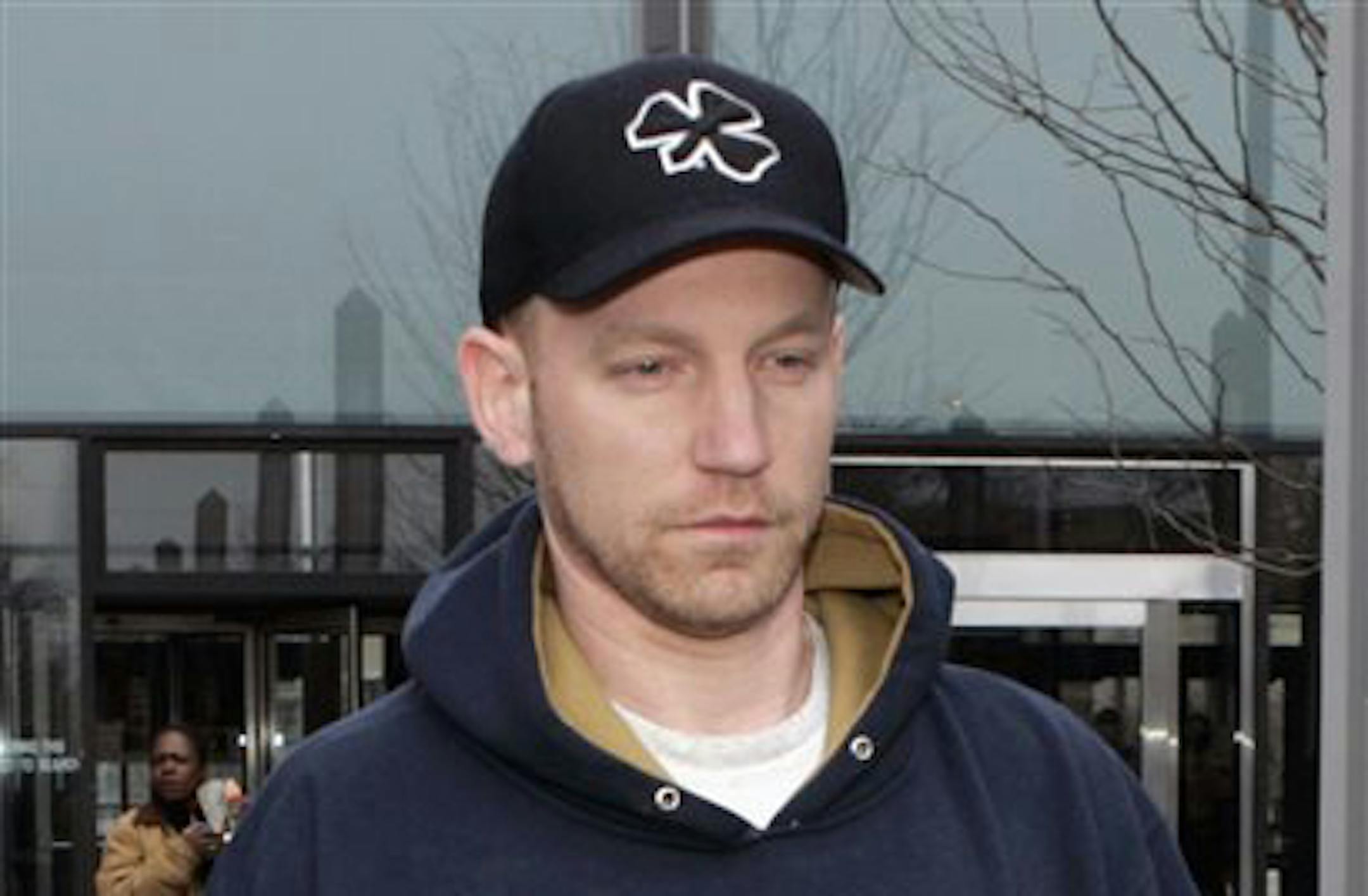 The Rev. Daniel McCormack left a Chicago court in his sexual abuse case on Feb. 2, 2006.