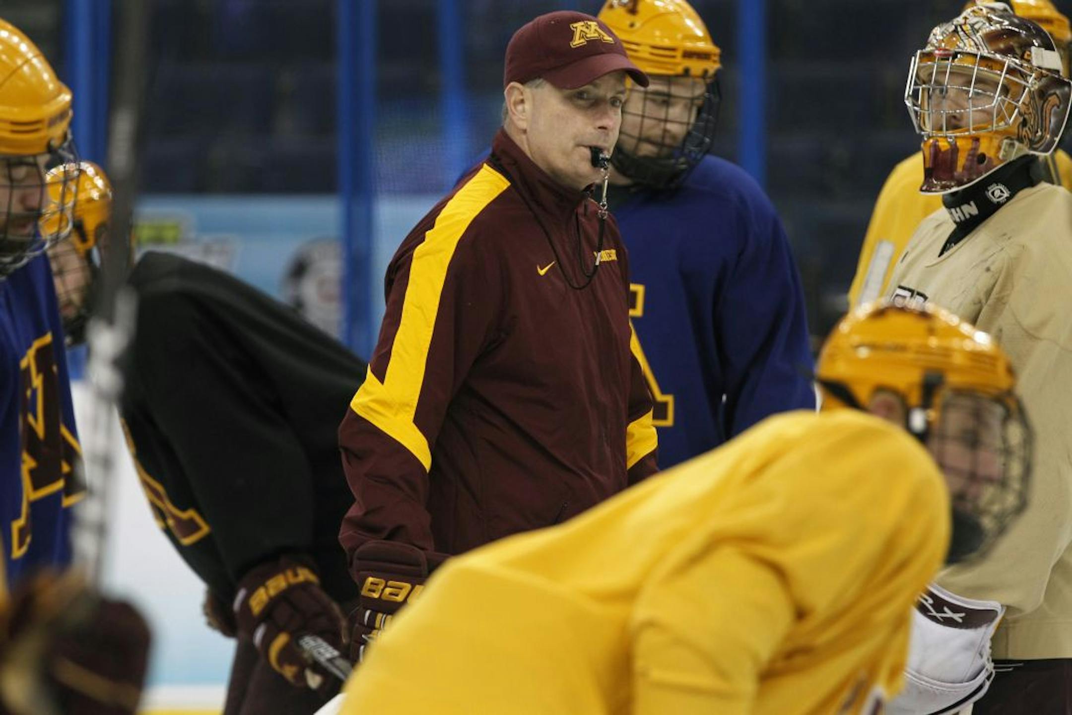 Coach Don Lucia's Gophers ended a three-year NCAA tournament drought by advancing to the Frozen Four. The bulk of the team is slated to return, although leading goal-scorer Nick Bjugstad could leave for the NHL.