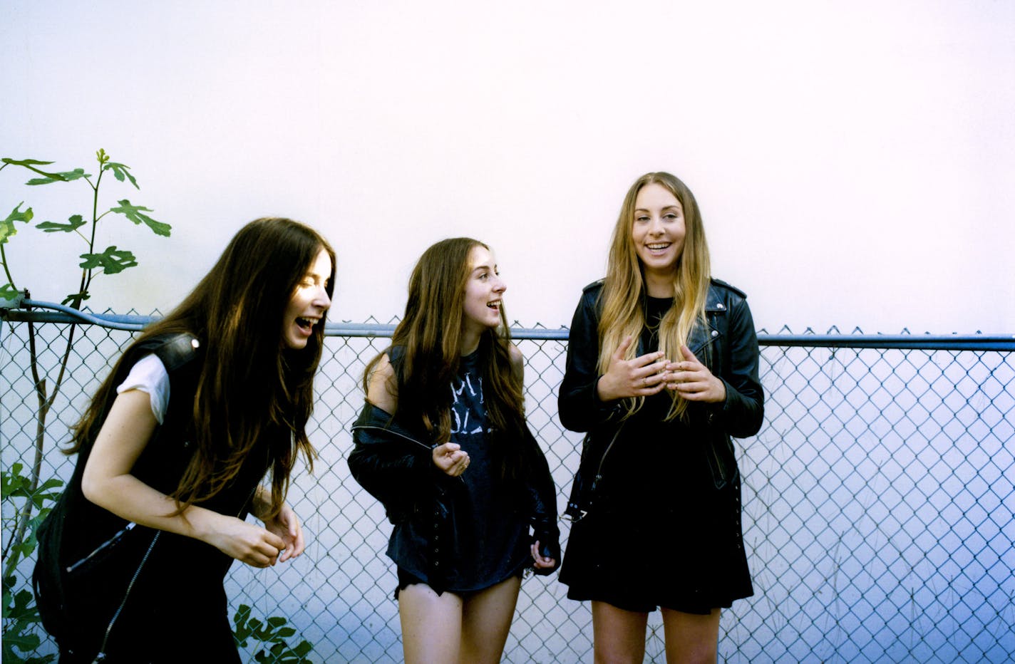 Haim started out as a cover band with the sisters' parents.