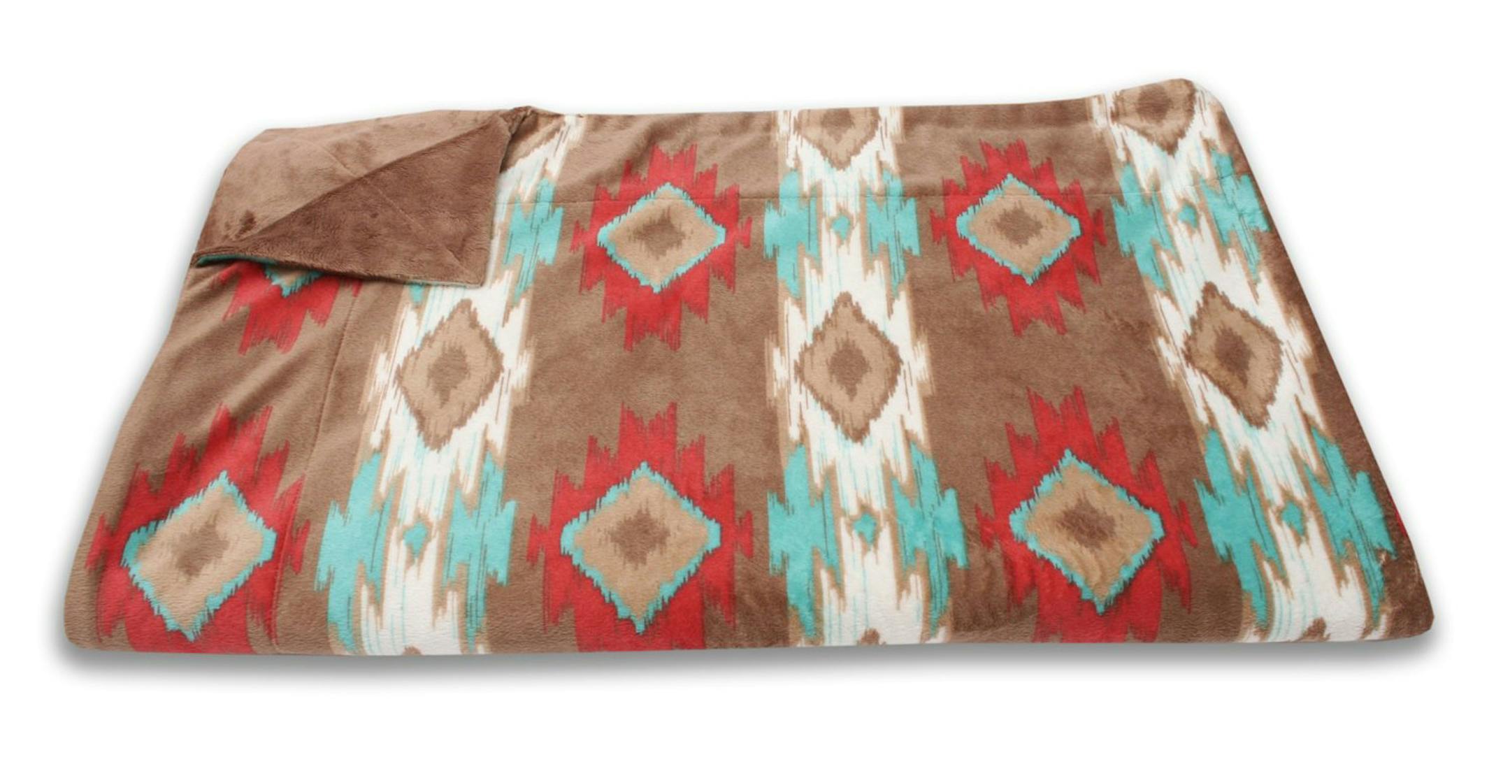 Thro Paco Microplush Throw ($79.99, www.kohls.com). For the home with Spanish accents, this Ikat print blanket is a natural for the living room. (Kohl's/MCT) ORG XMIT: 1144949