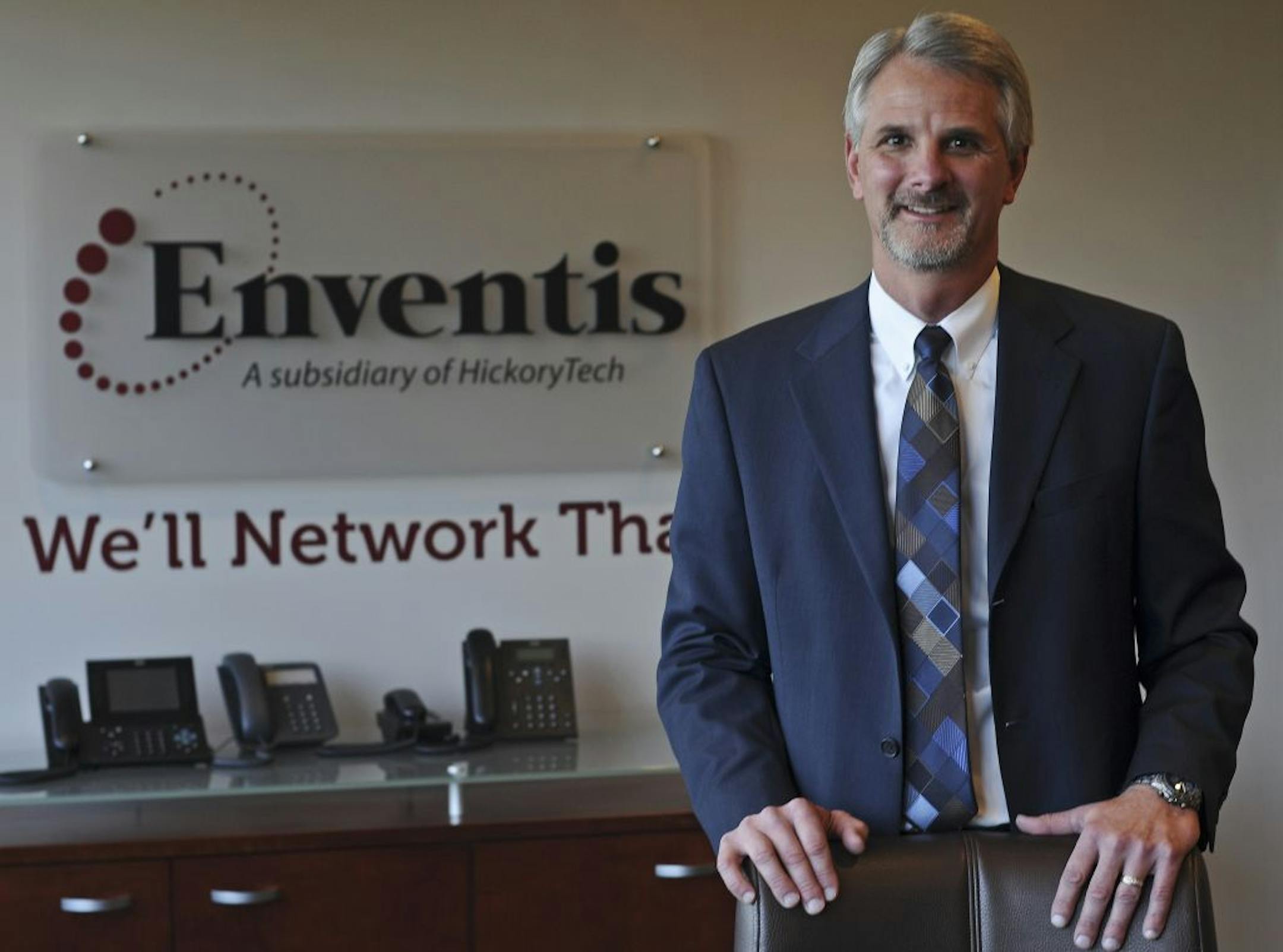 John Finke is the CEO of HickoryTech, a growing regional telephone company based in Mankato.