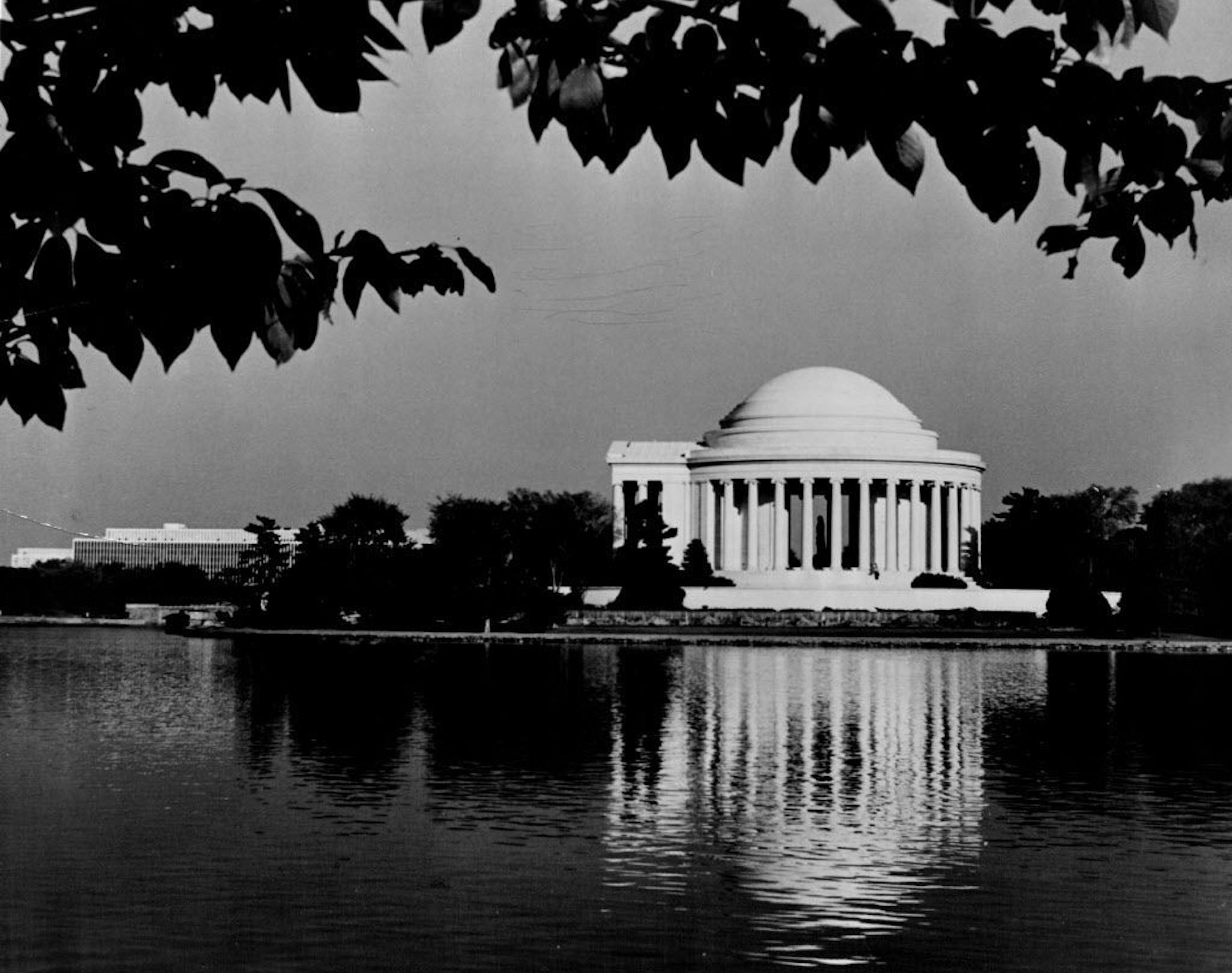 September 27, 1971 The Jefferson Memorial, considered by many to be the most beautiful building in the District of Columbia, was dedicated in 1943 by President Franklin D. Roosevelt. Since Thomas Jefferson, the third president, was also an architect, his memorial incorporates many of his personal architectural ideas. Situated on Washington's famed Tidal Basin, the monument is surrounded by a blaze of cherry blossoms every spring and is the focal point of the city's traditional National Cherry Bl