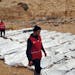 This Monday, Feb. 20, 2017 photo provided by The International Federation of Red Cross and Red Crescent Societies (IFRC), shows bodies of people that 