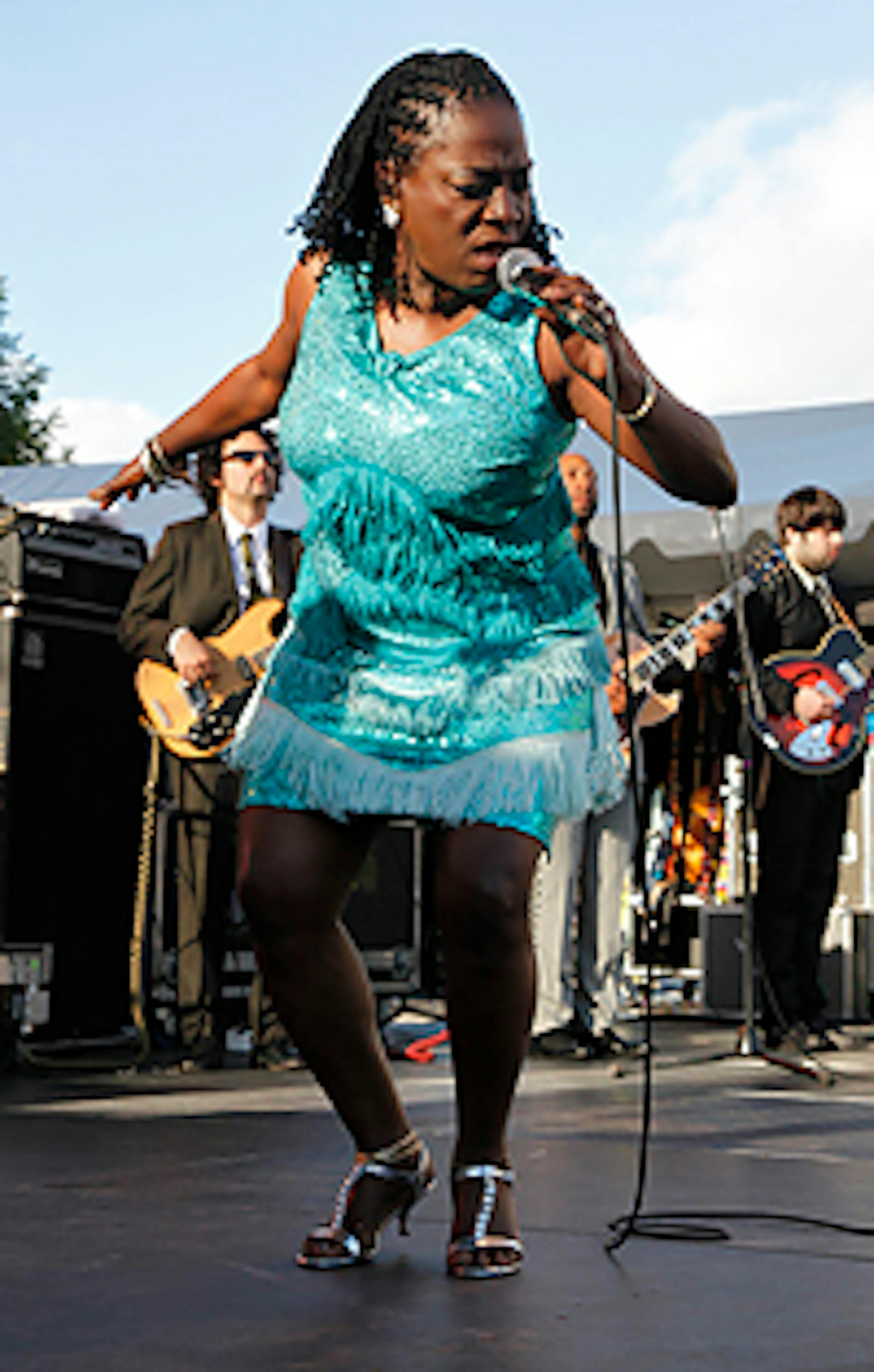 Sharon Jones in 2010.