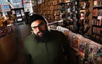 Michael Drivas, owner of Big Brain Comics in downtown Minneapolis. The much loved comic book store will close its doors after 20 years in late June.