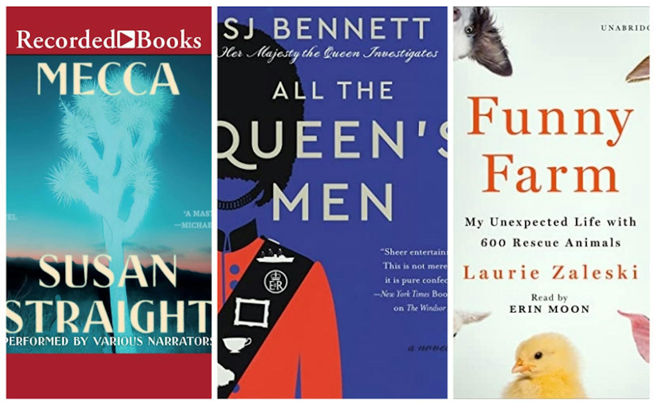 Mecca; All the Queen's Men; Funny Farm