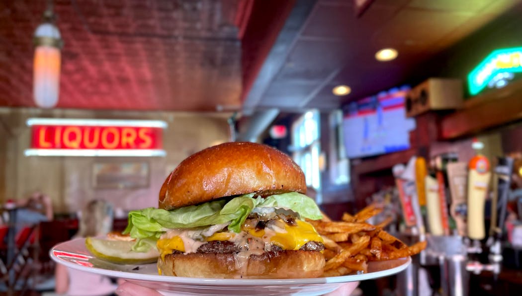 A dive bar burger worth road tripping to Stillwater.