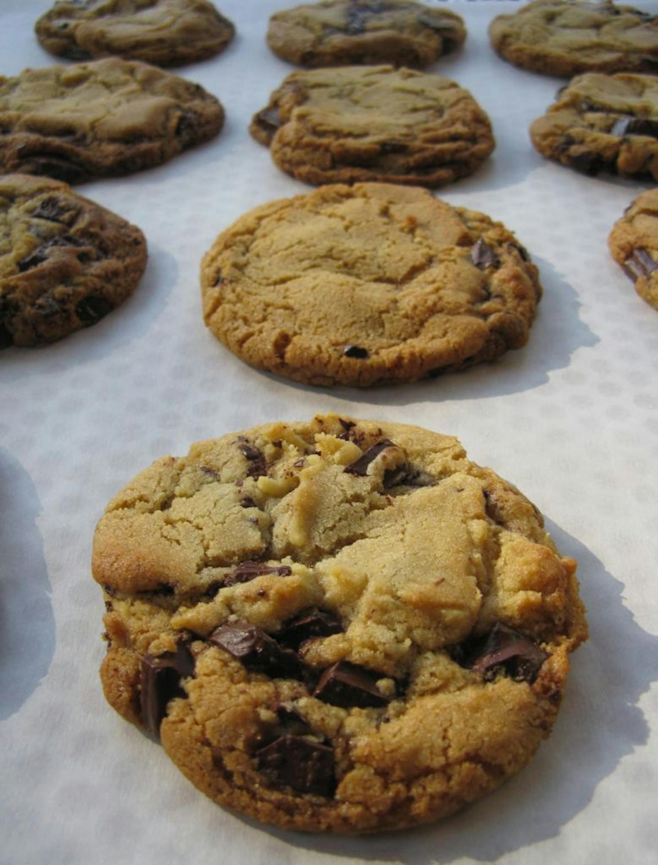 Saveur's chocolate chip cookies